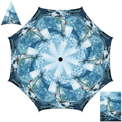 Dámský skládací deštník zn.4934